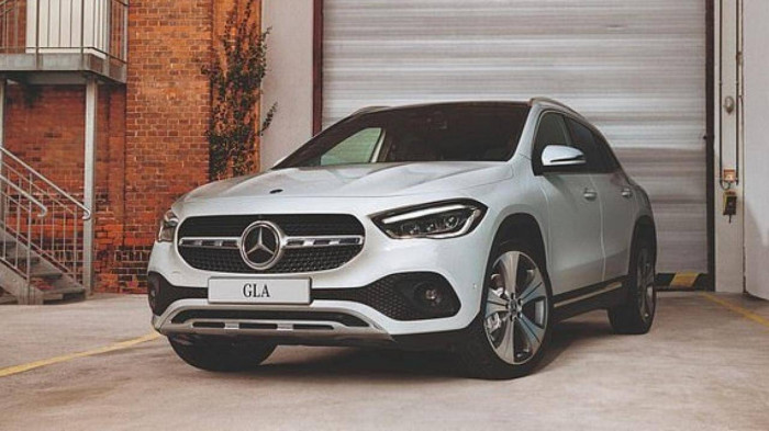 Một chiếc Mercedes-Benz GLA 2018 nằm trong diện triệu hồi